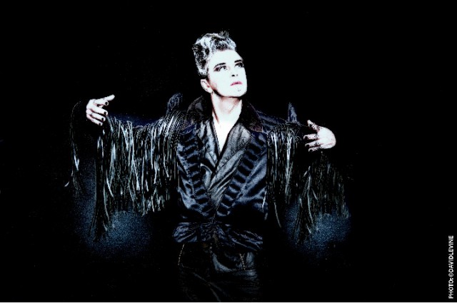 Steve Strange of Visage (David Levine)